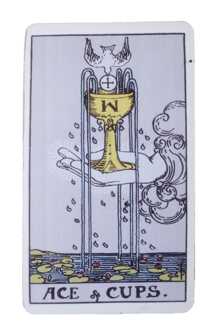 1. As de Copas - Tarot de Liz