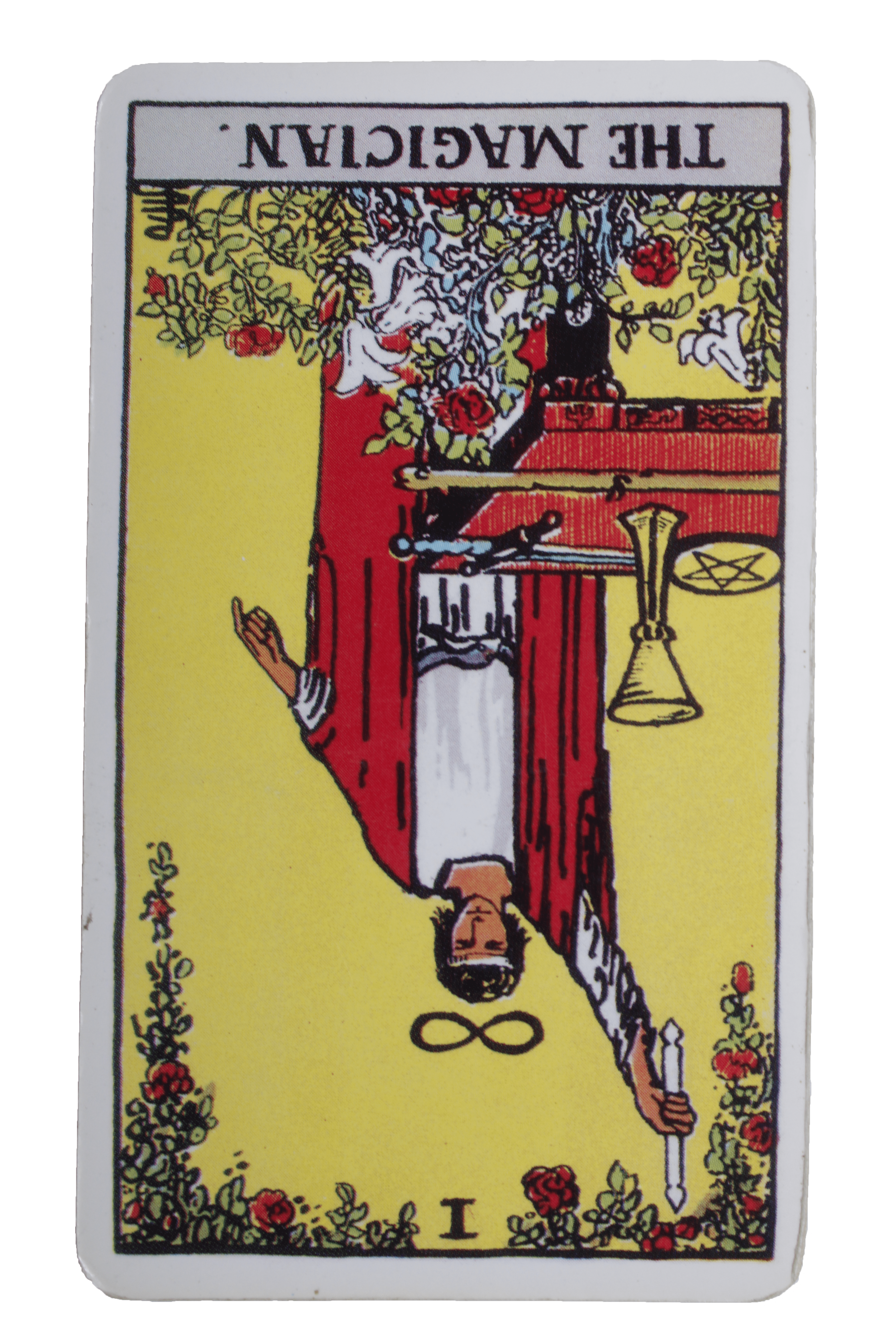 El Loco invetido - Tarot de Liz