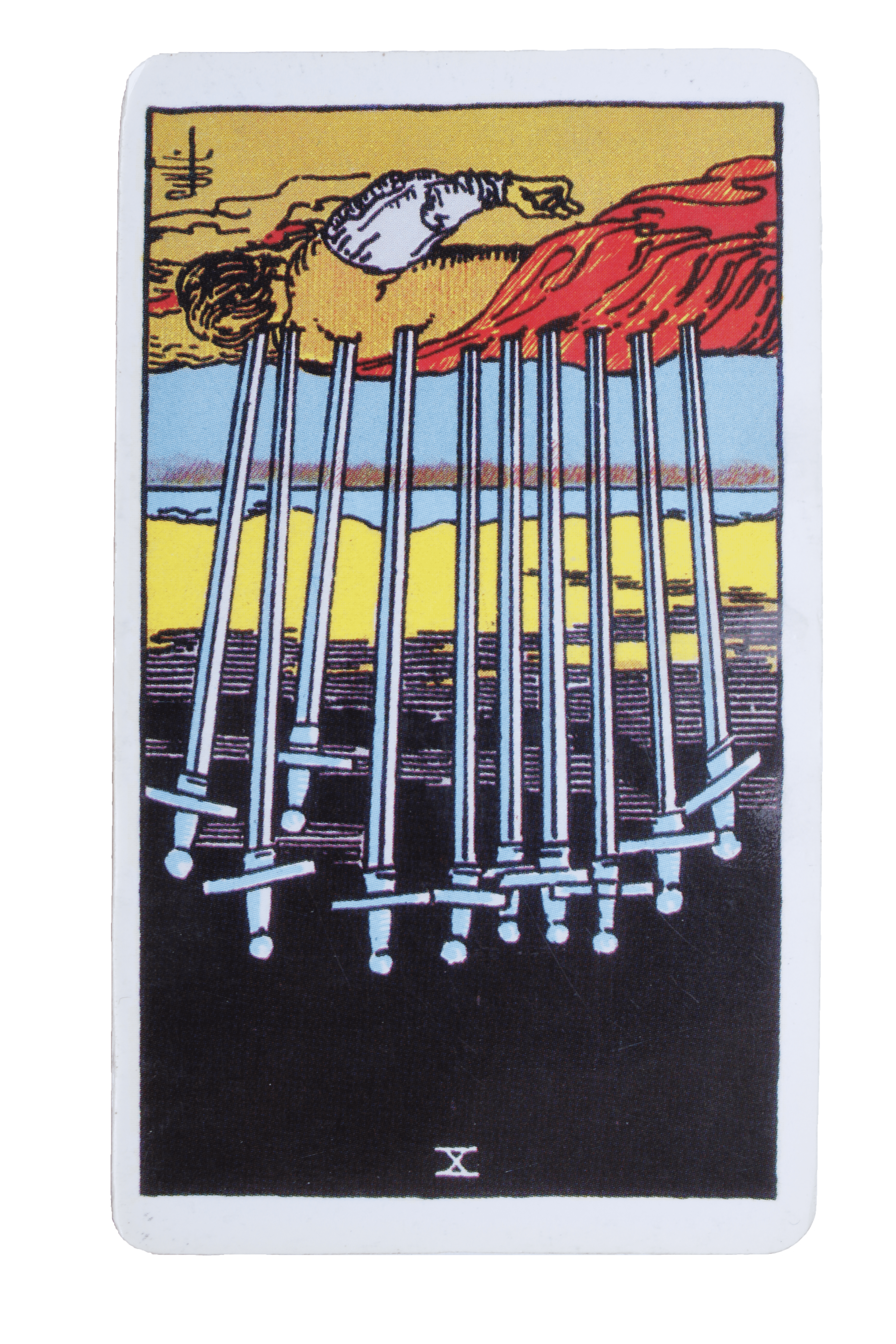 El Loco invetido - Tarot de Liz