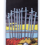 10. Diez de Espadas - Tarot de Liz