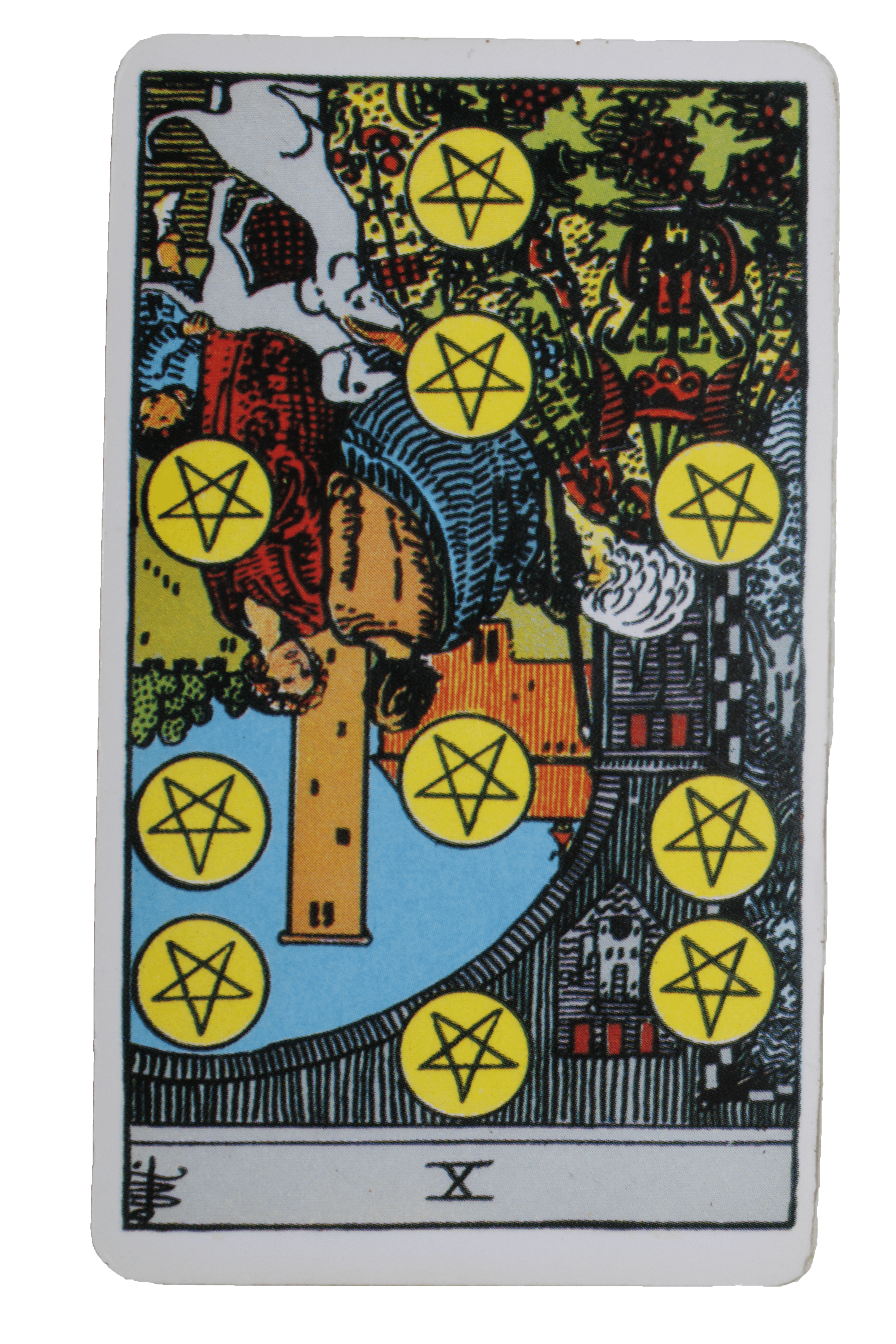 El Loco invetido - Tarot de Liz