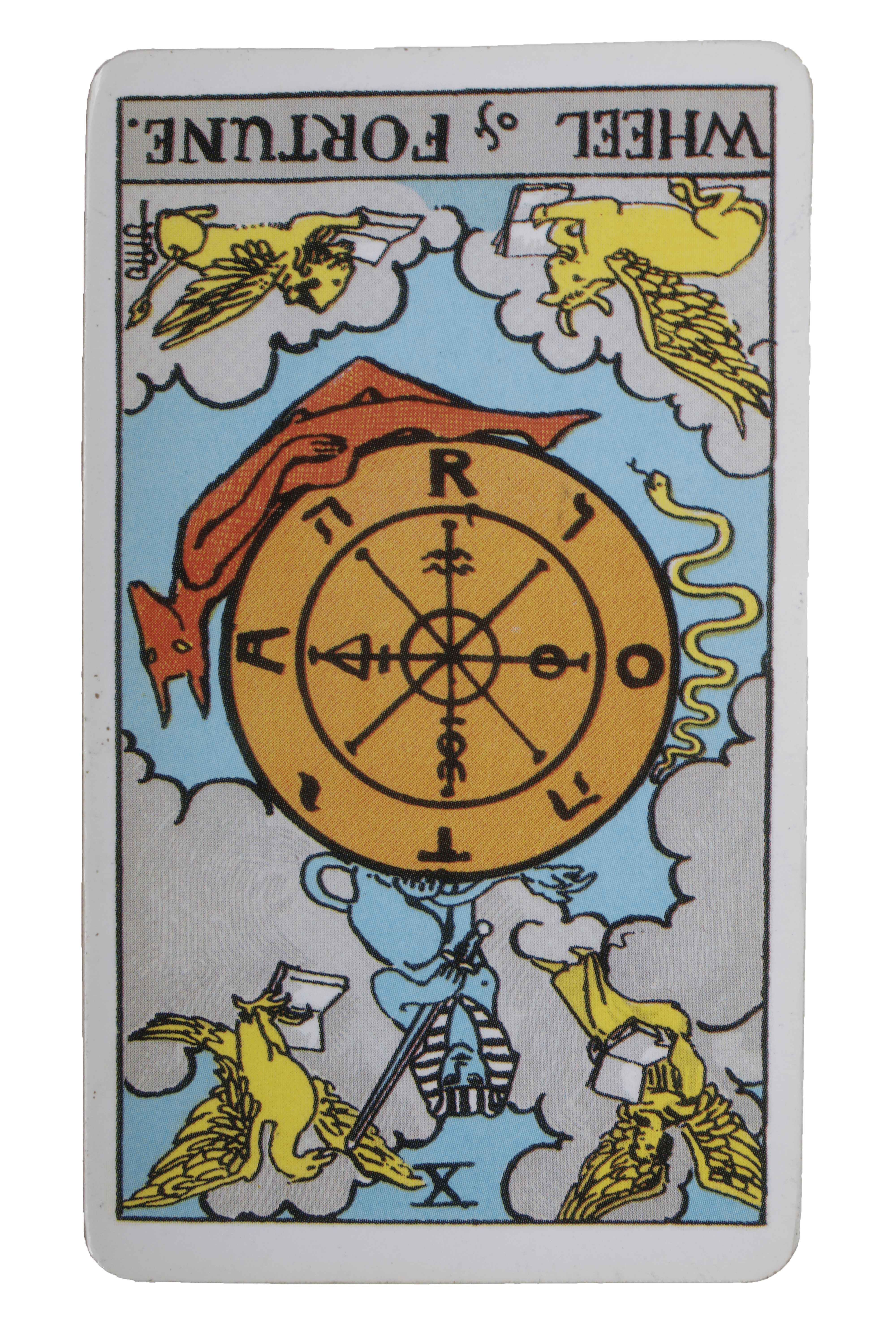 El Loco invetido - Tarot de Liz