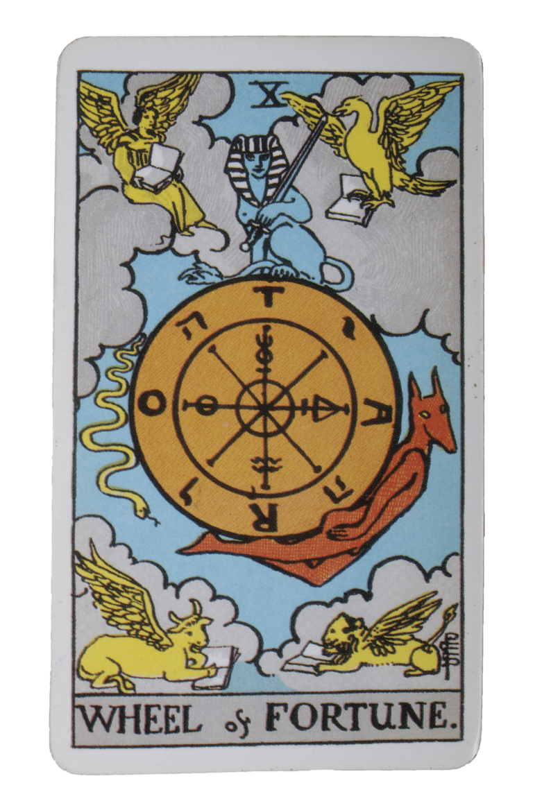 10. Rueda de la Fortuna - Tarot de Liz