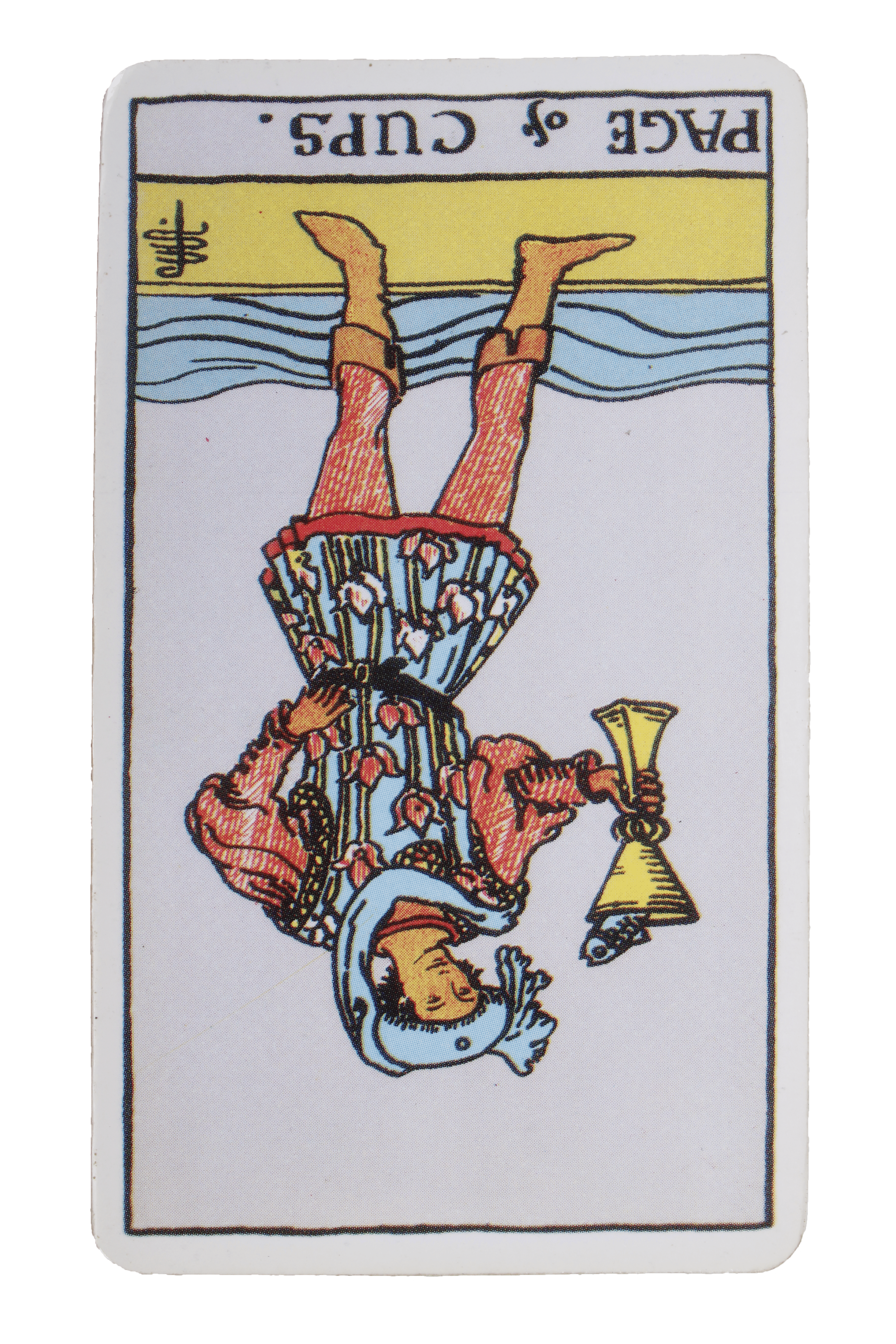 El Loco invetido - Tarot de Liz