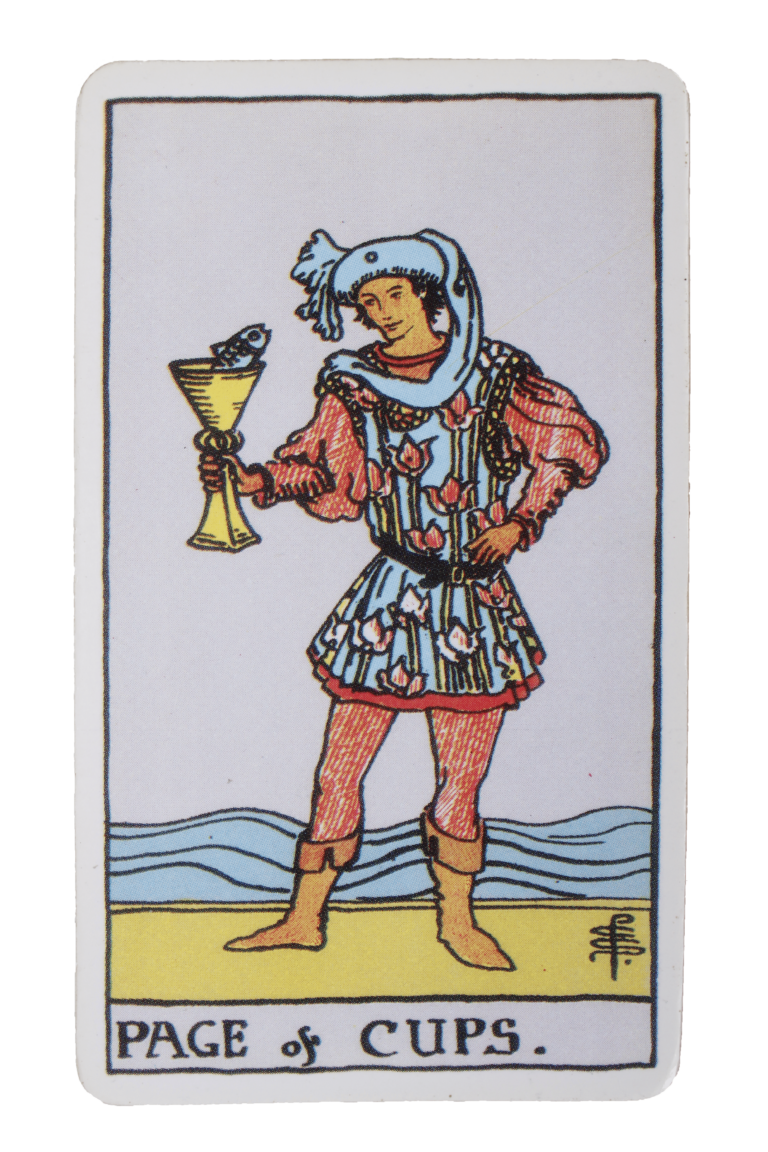 11. Paje de Copas - Tarot de Liz