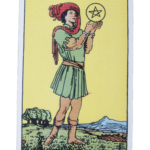 11. Paje de Oros - Tarot de Liz