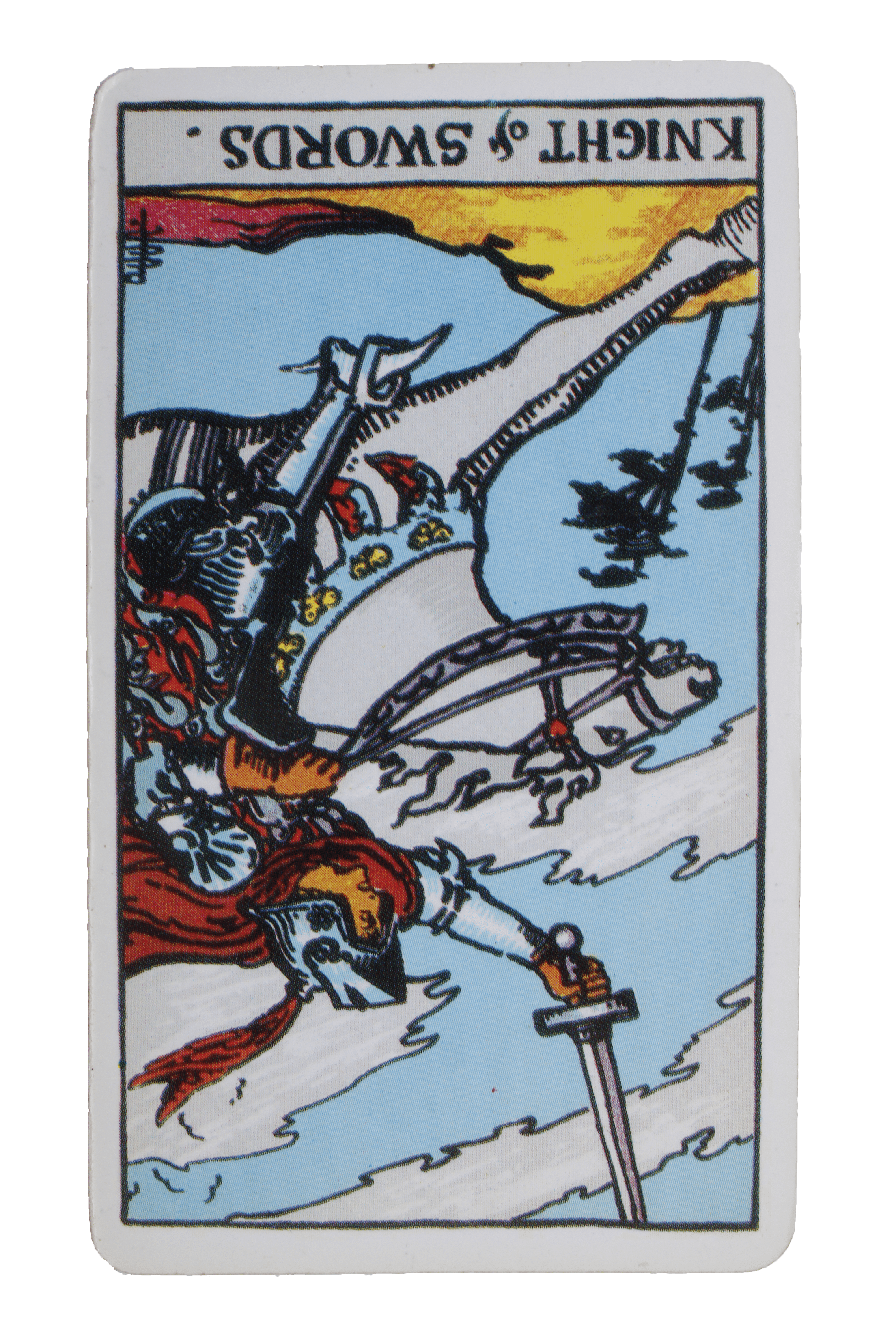 El Loco invetido - Tarot de Liz