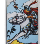 12. Caballero de Espadas - Tarot de Liz