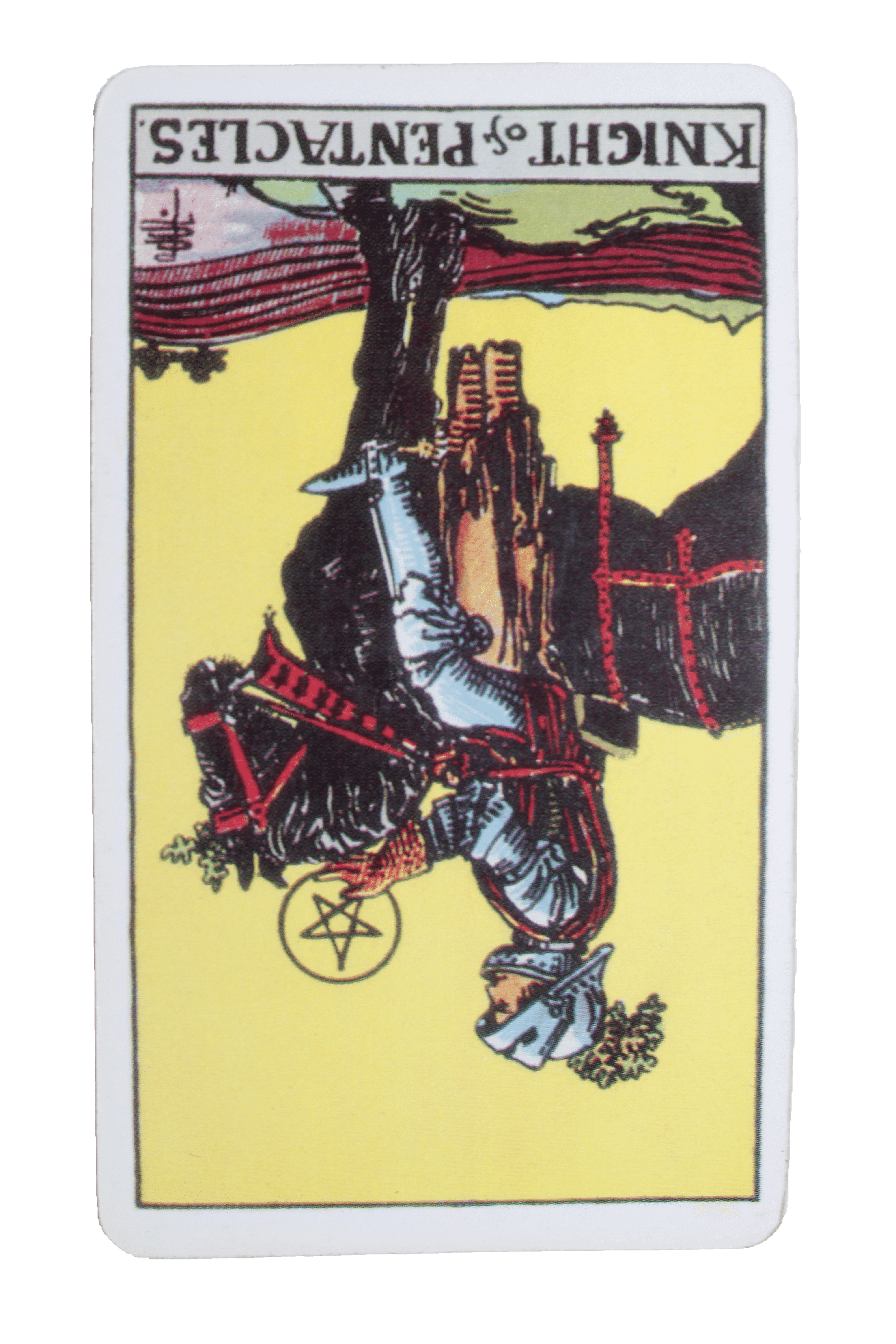 El Loco invetido - Tarot de Liz