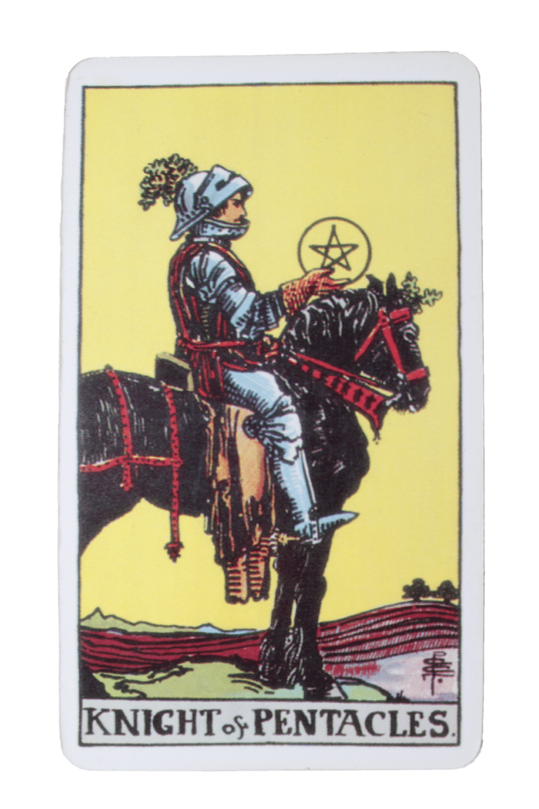 12. Caballero de Oros _ Tarot de Liz