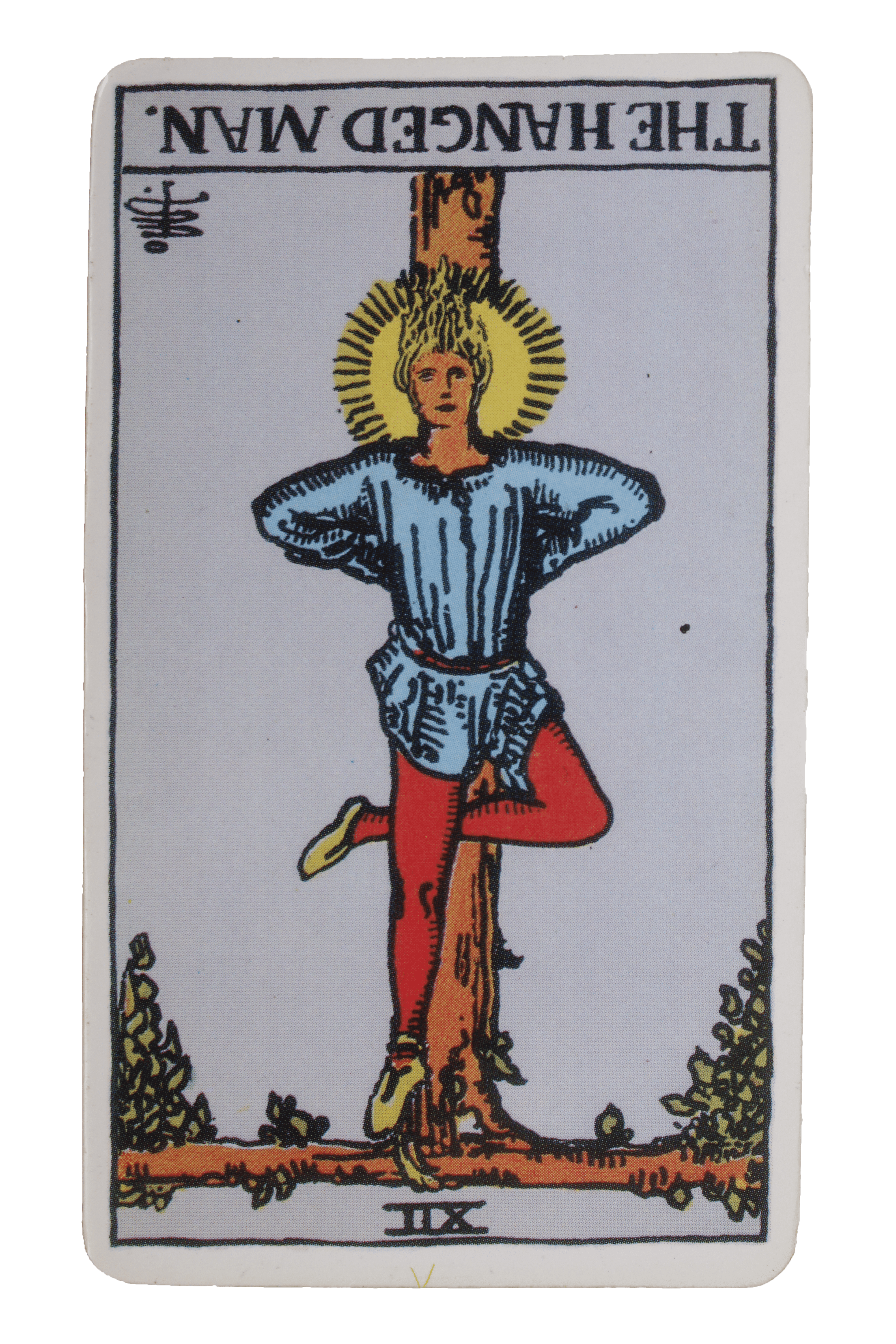 El Loco invetido - Tarot de Liz