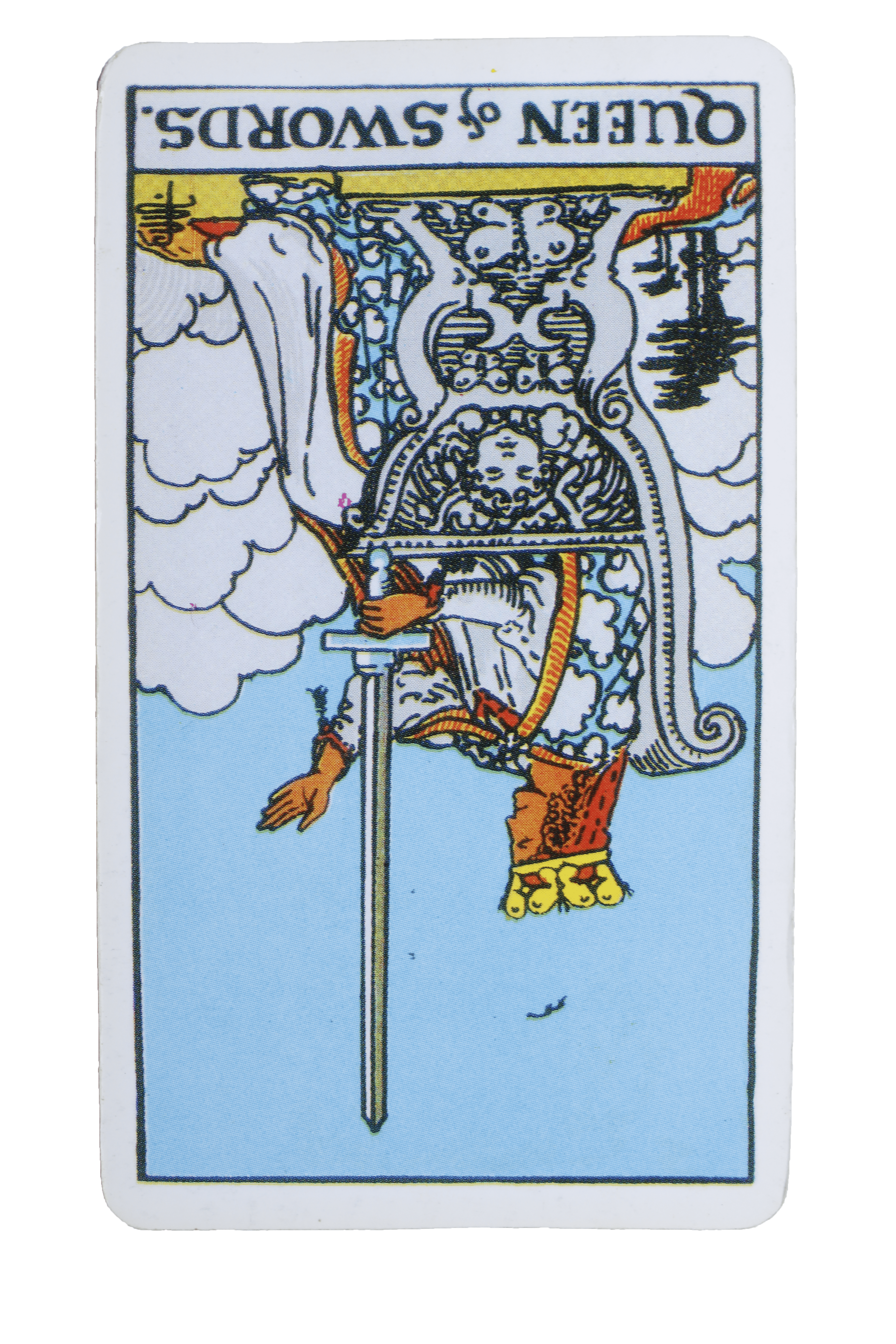 El Loco invetido - Tarot de Liz