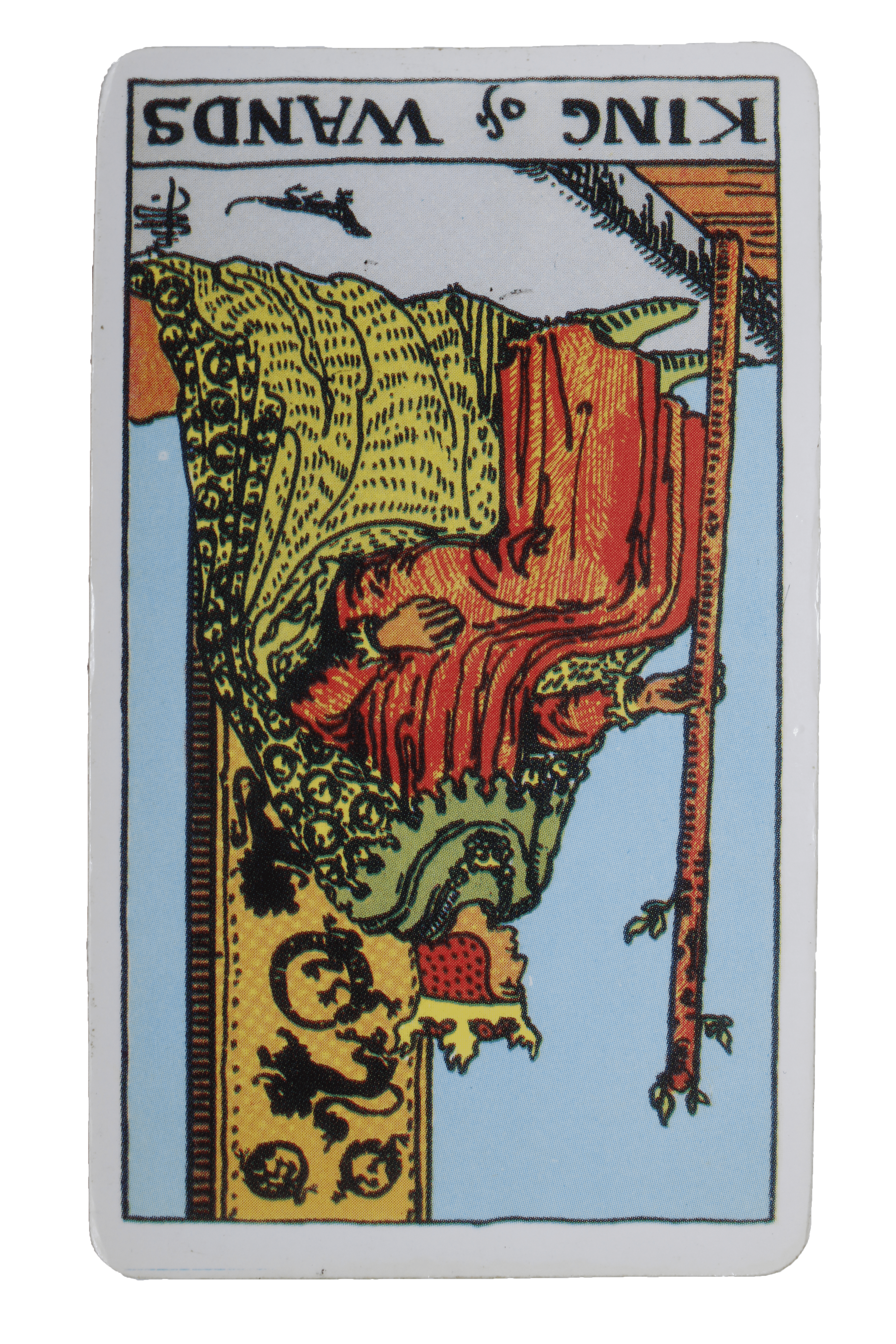 El Loco invetido - Tarot de Liz