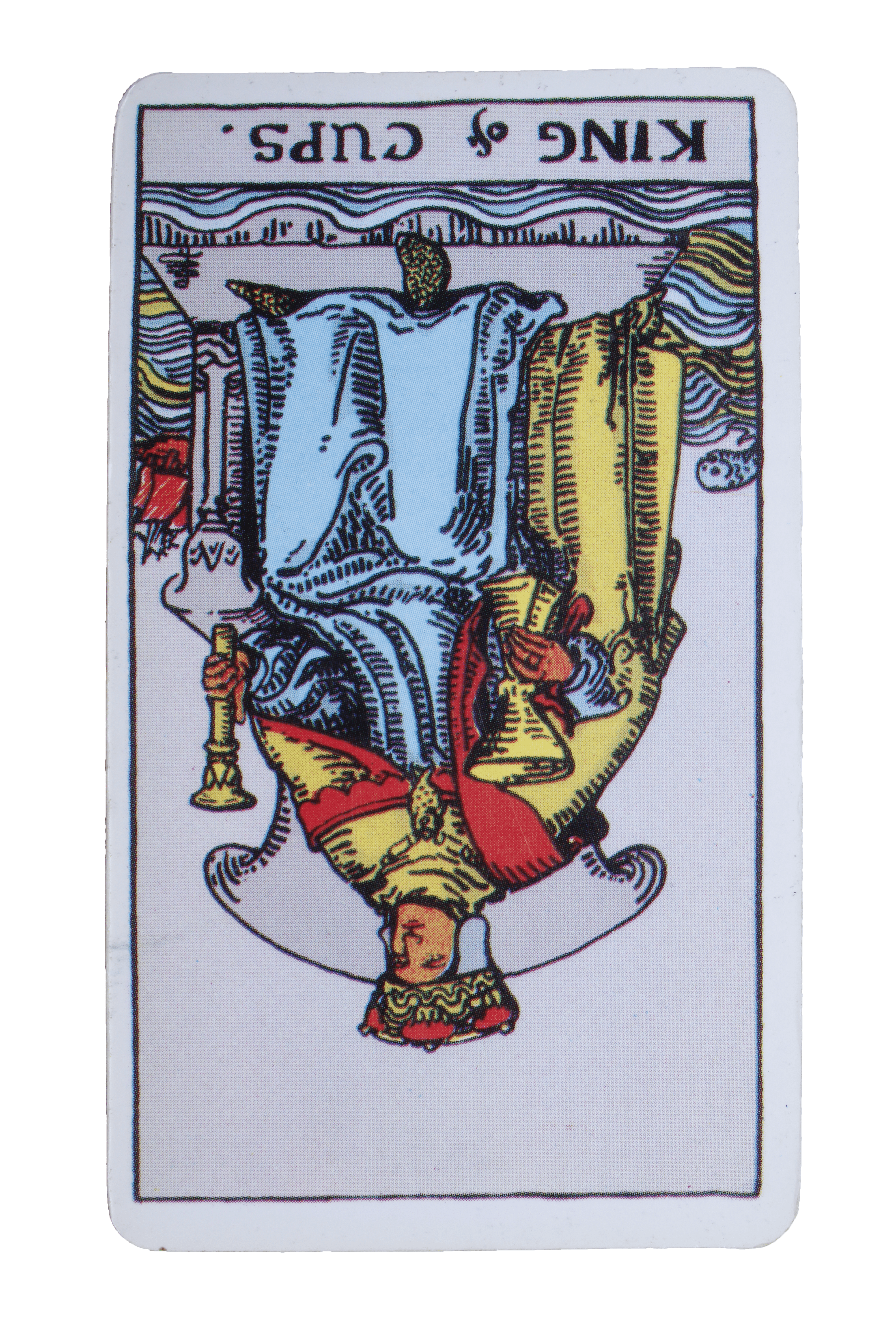 El Loco invetido - Tarot de Liz