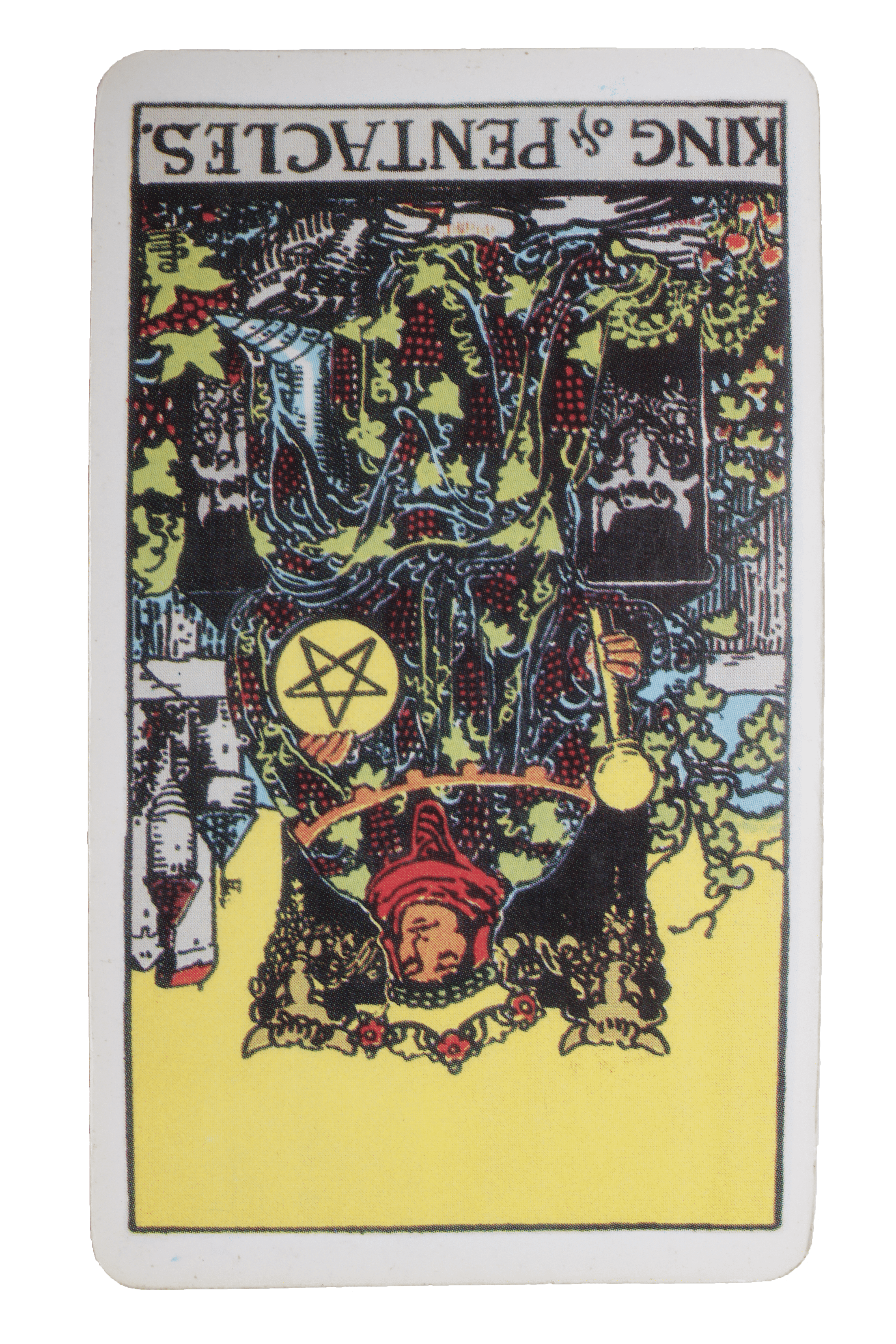 El Loco invetido - Tarot de Liz