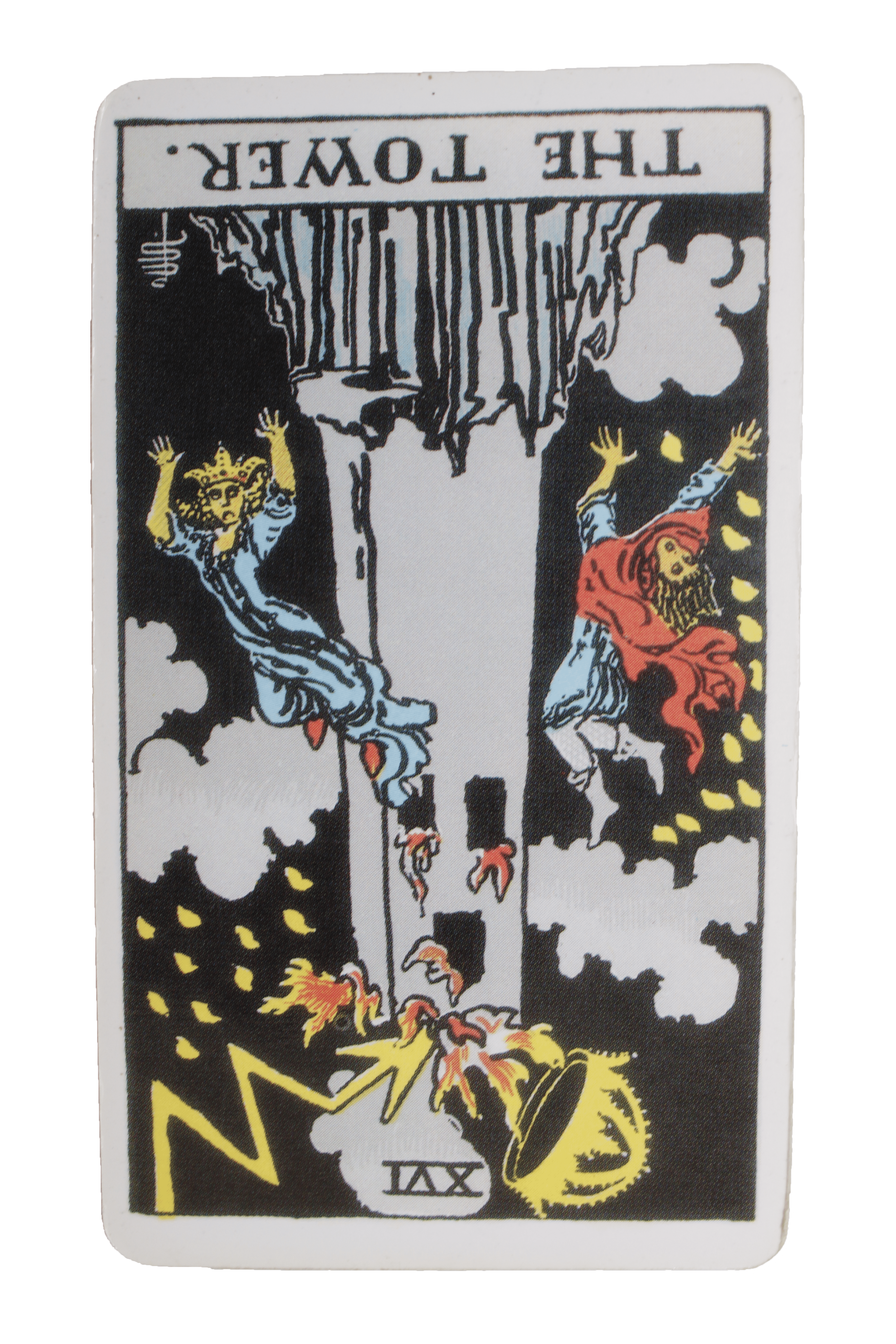 El Loco invetido - Tarot de Liz