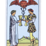 2. Dos de Copas - Tarot de Liz