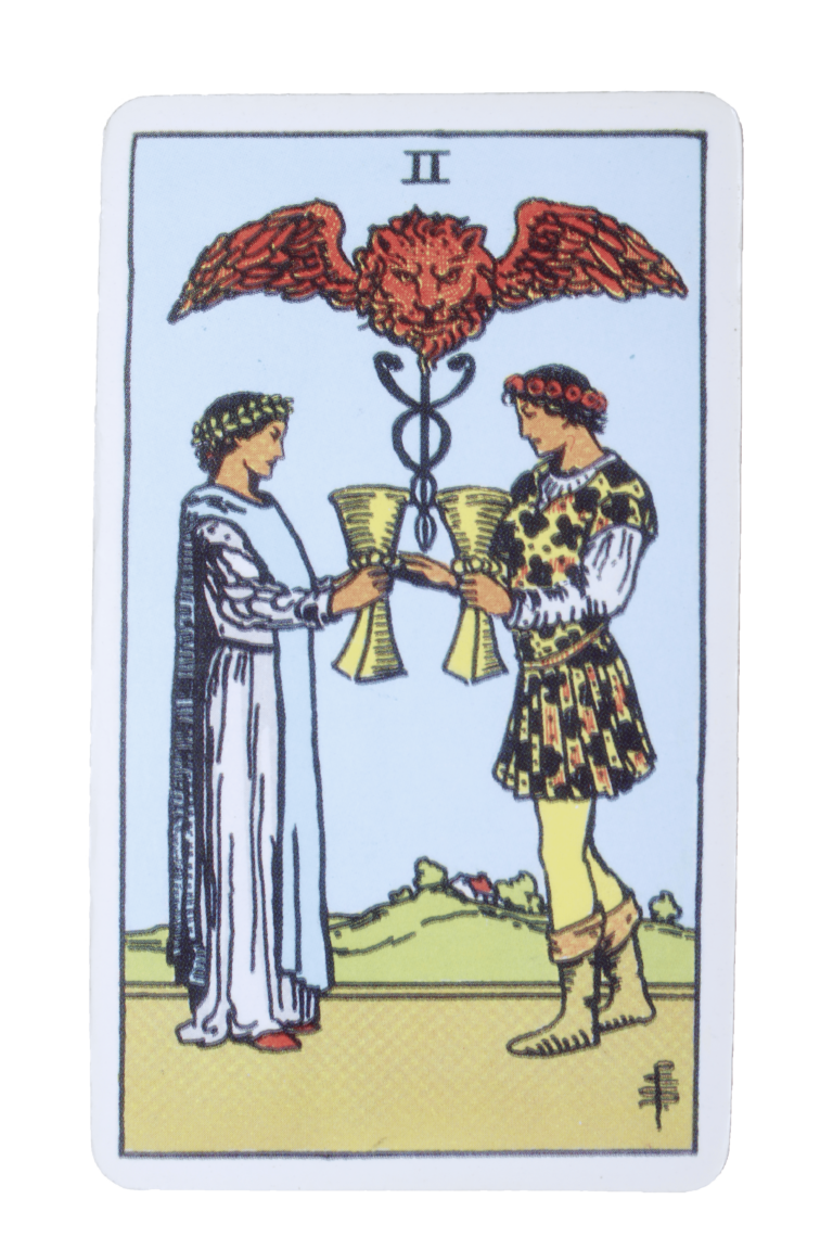 2. Dos de Copas - Tarot de Liz