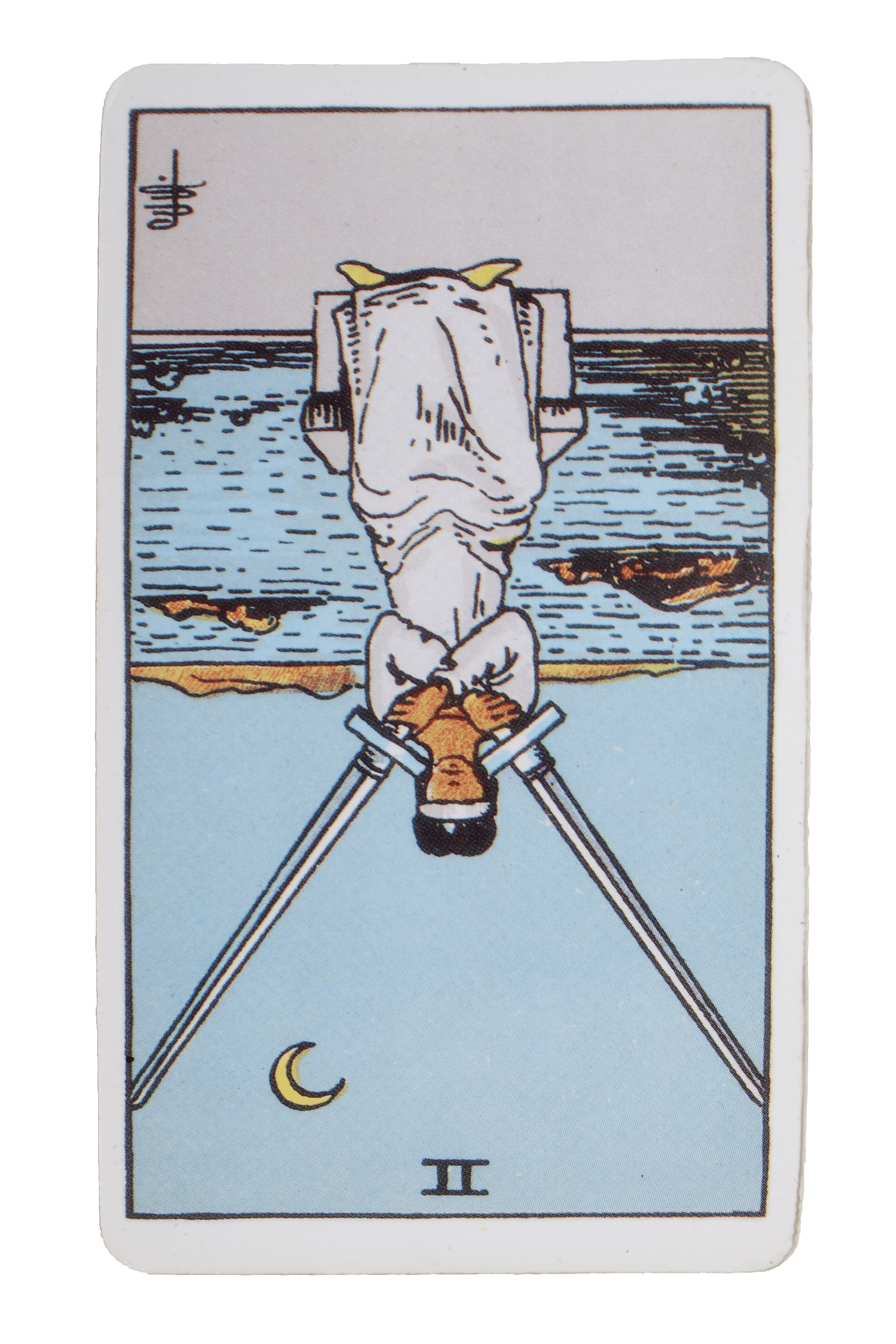 El Loco invetido - Tarot de Liz