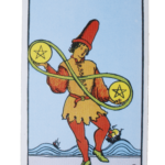 2. Dos de Oros - Tarot de Liz