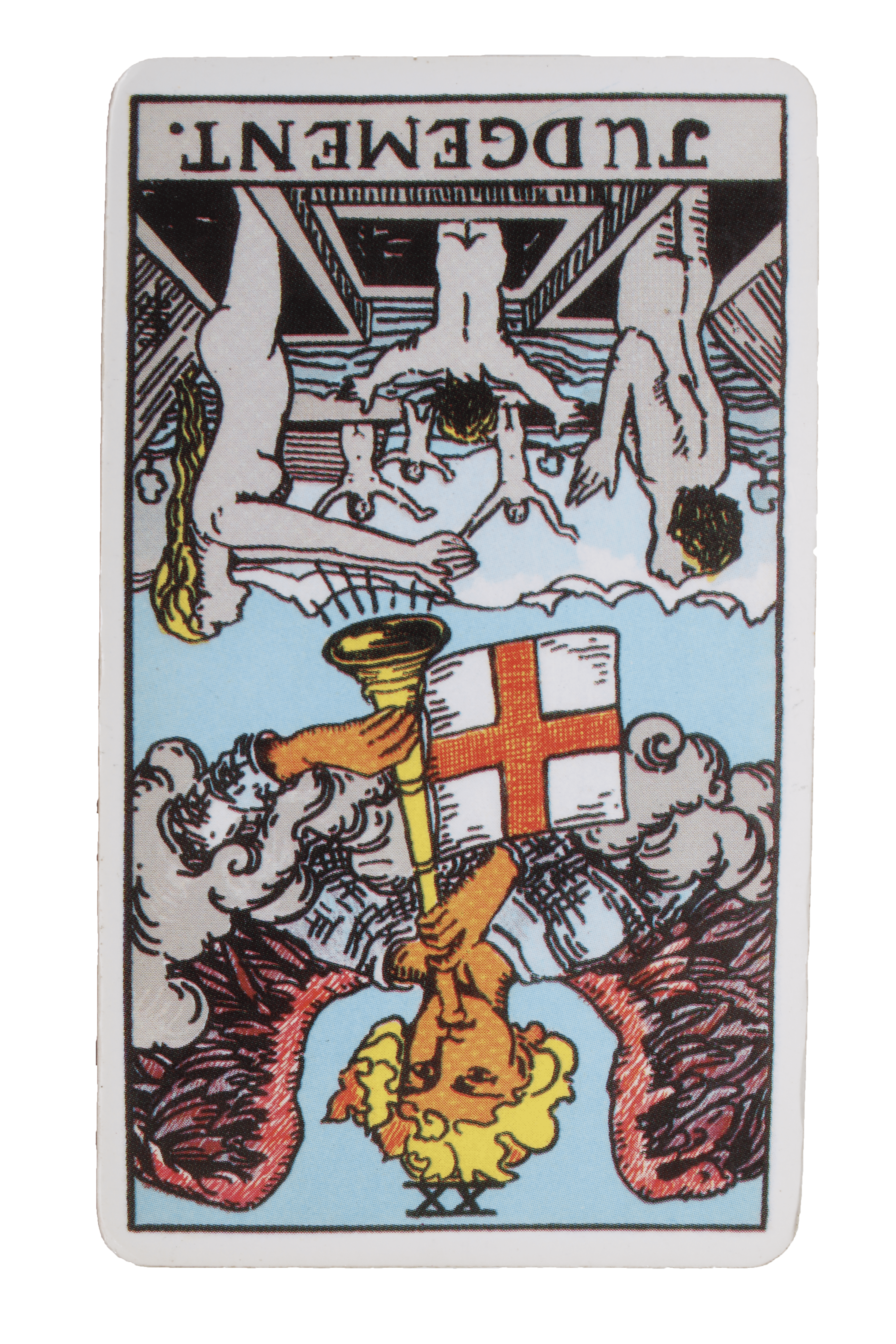 El Loco invetido - Tarot de Liz