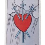 3. Tres de Espadas - Tarot de Liz