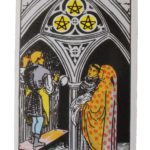 3. Tres de Oros - Tarot de Liz