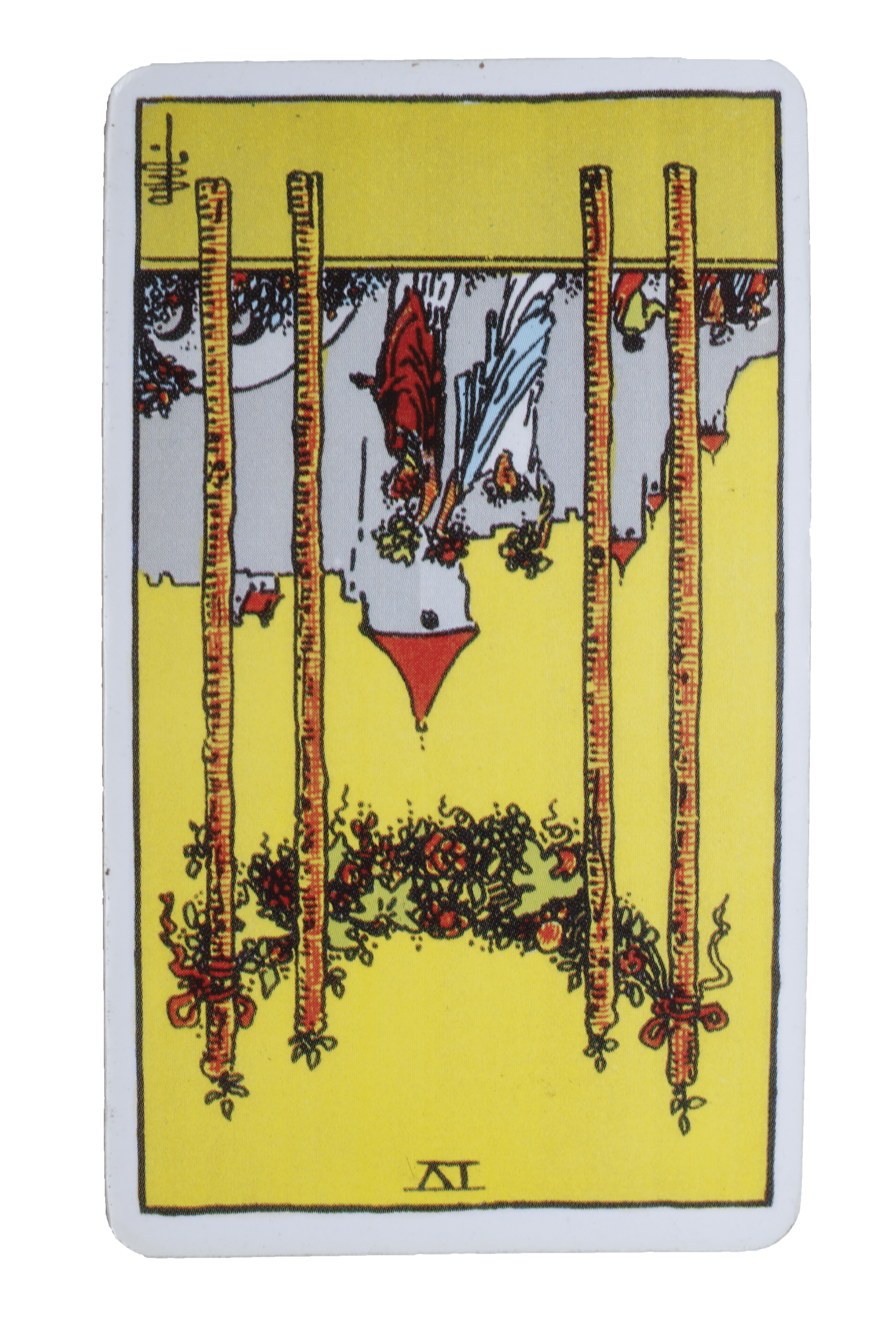 El Loco invetido - Tarot de Liz