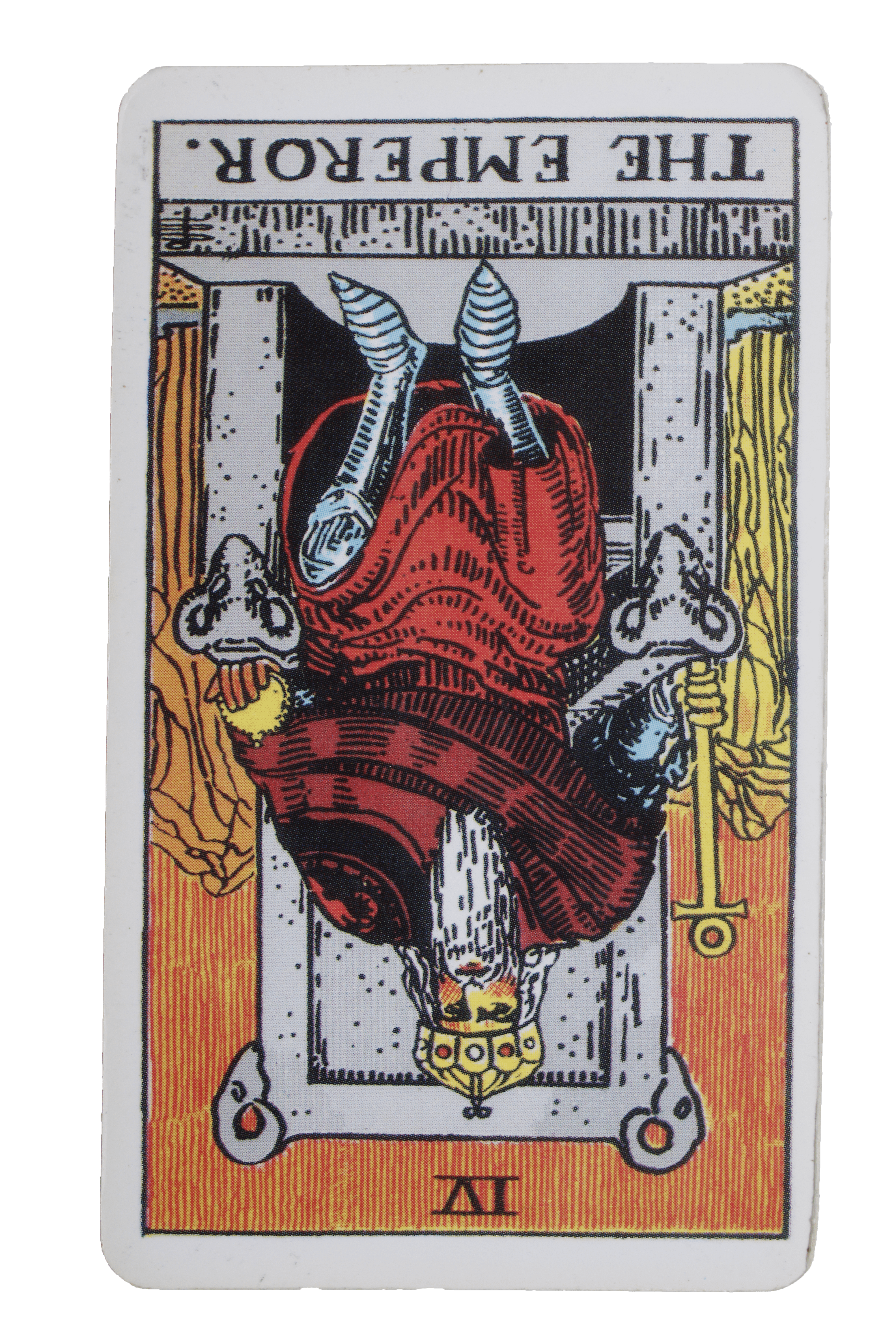 El Loco invetido - Tarot de Liz