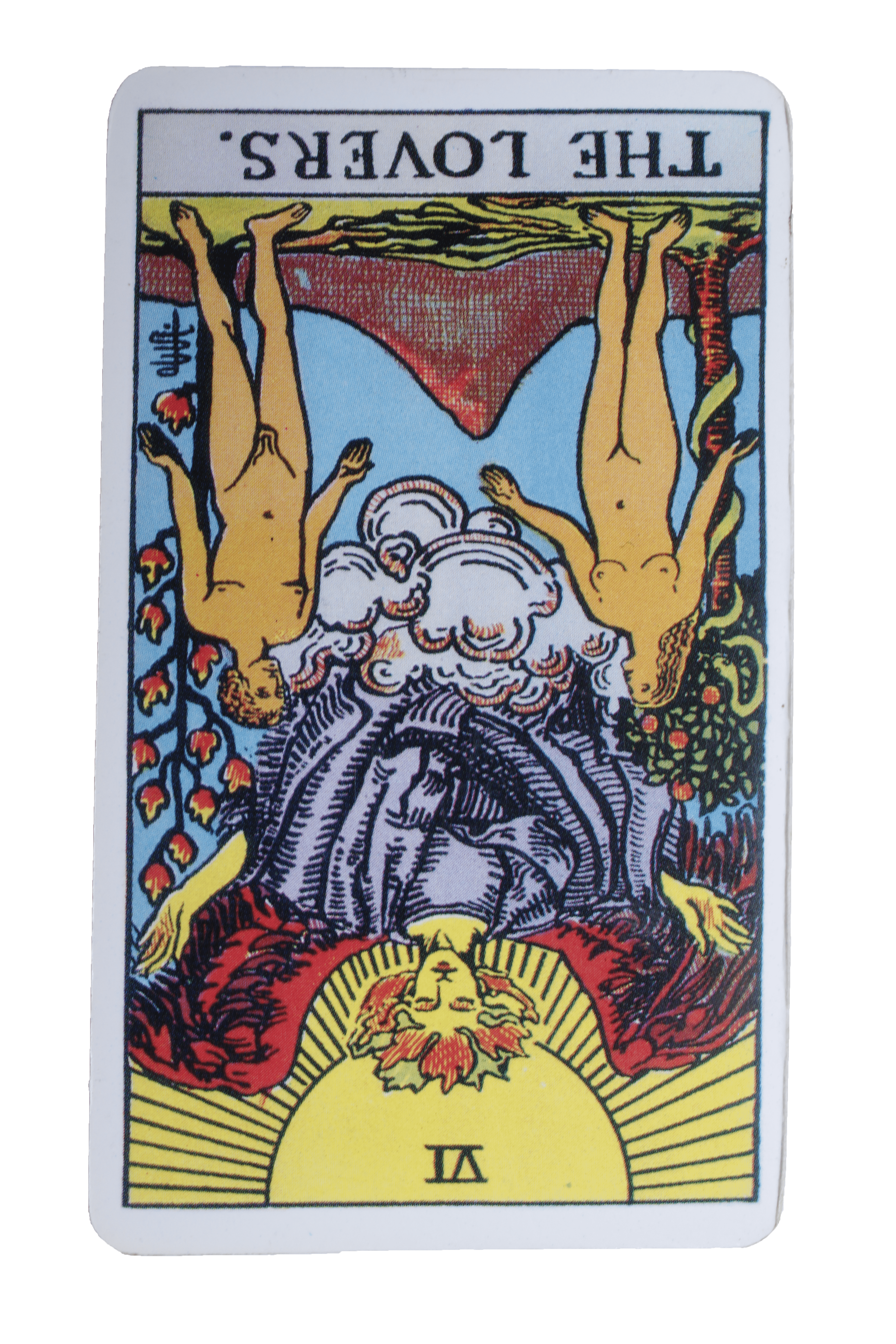 El Loco invetido - Tarot de Liz