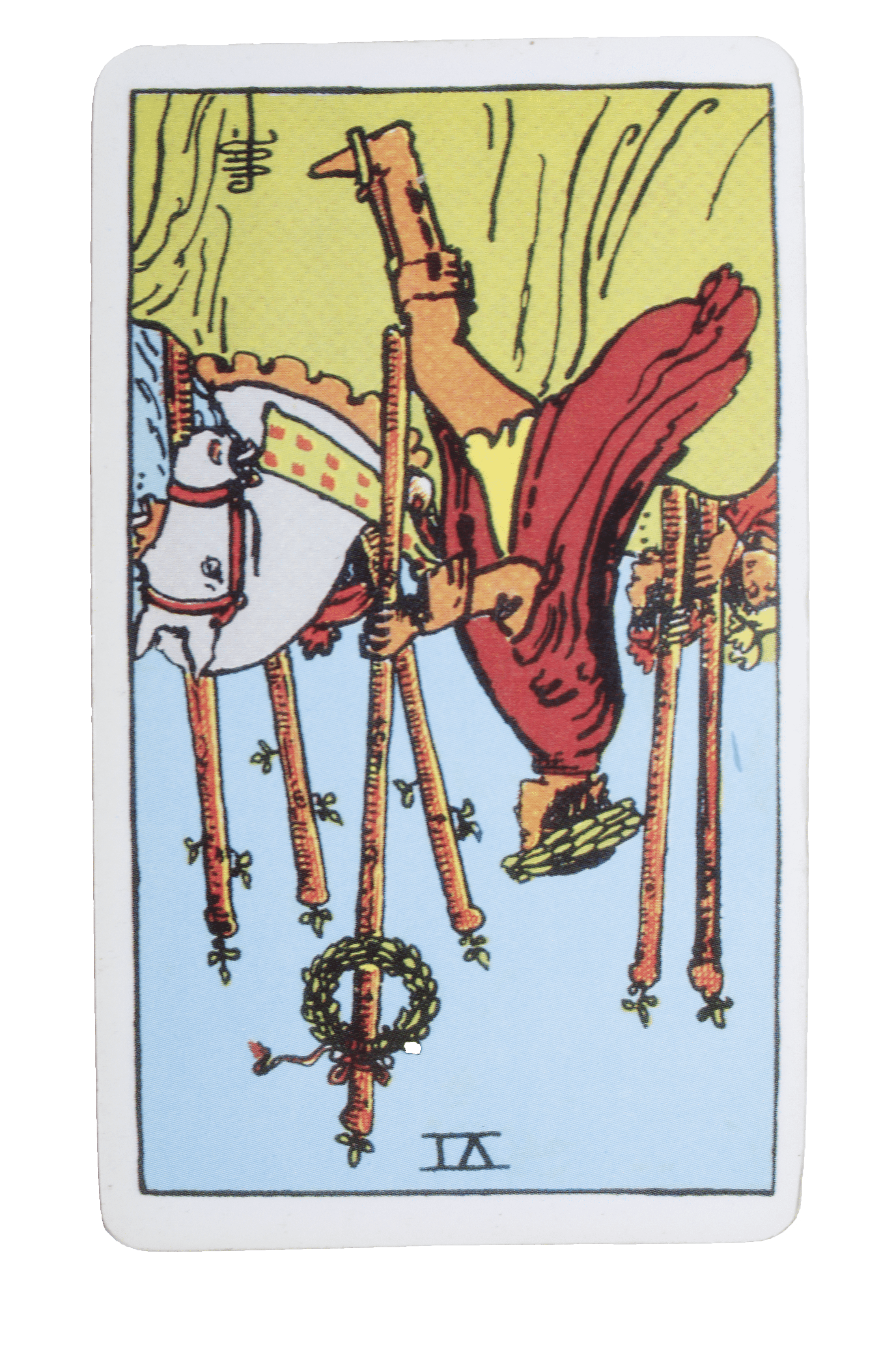 El Loco invetido - Tarot de Liz