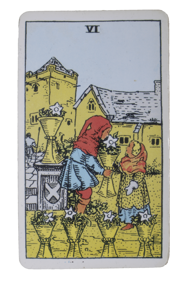 6. Seis de Copas - Tarot de Liz