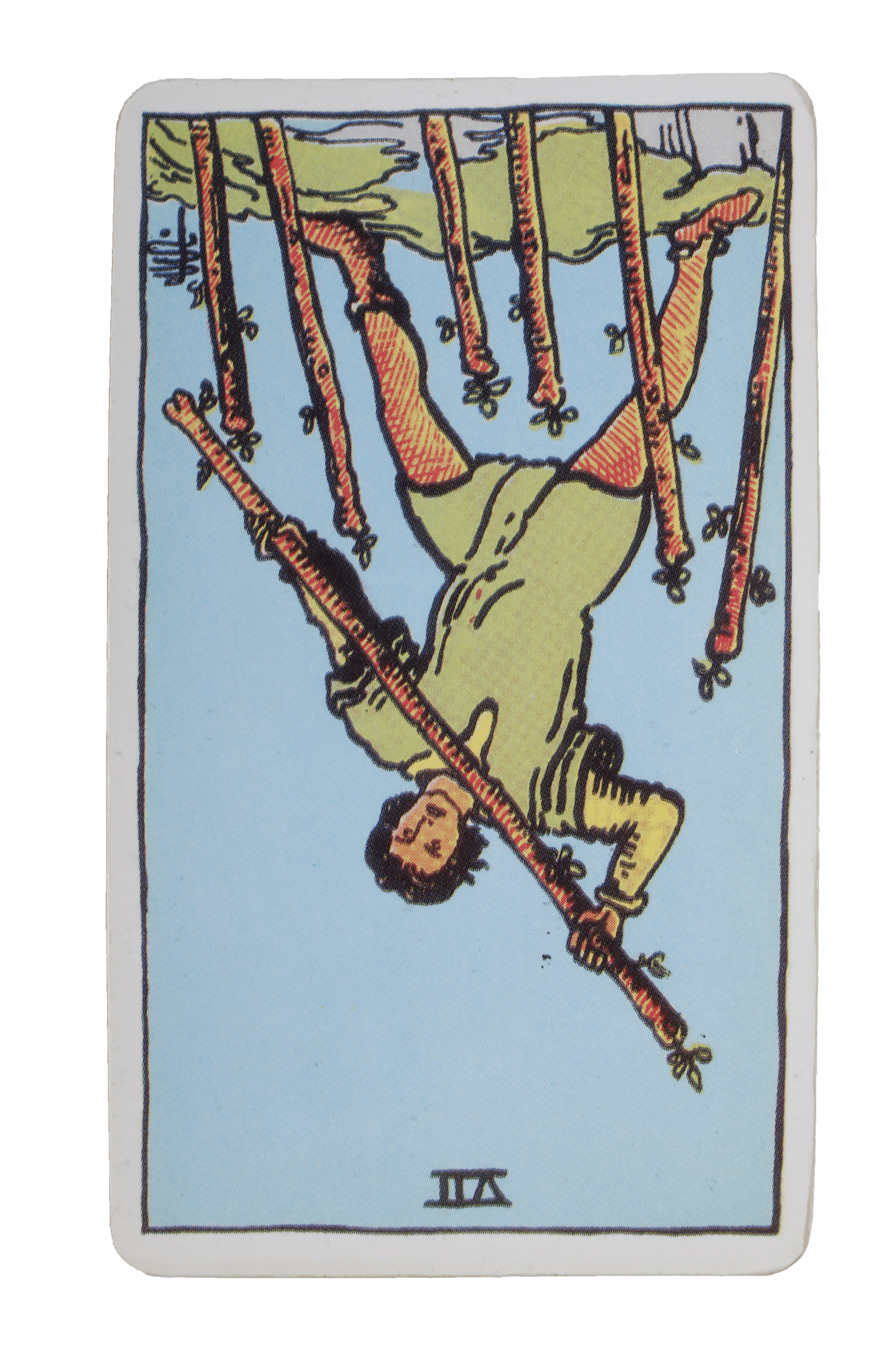 El Loco invetido - Tarot de Liz