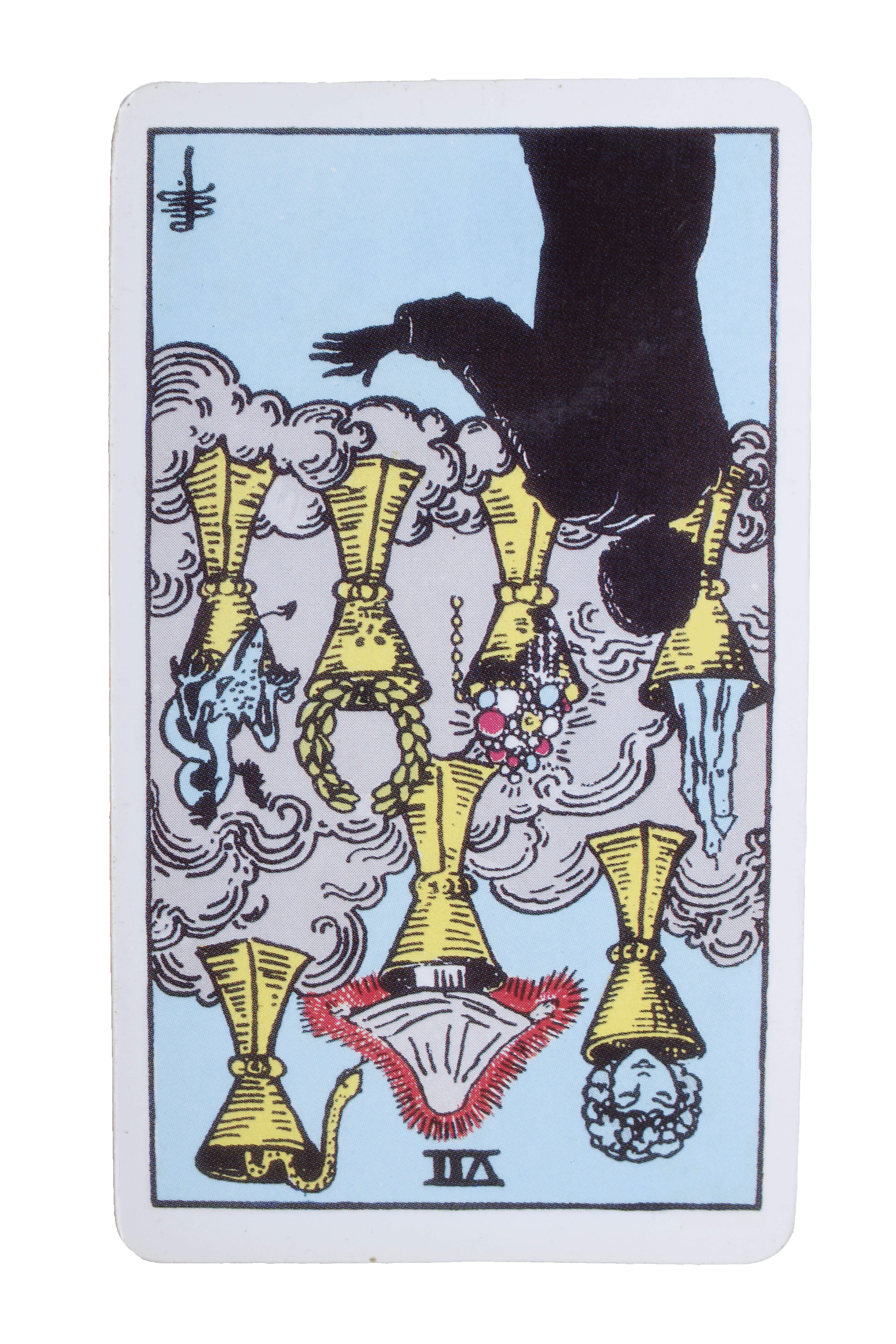 El Loco invetido - Tarot de Liz