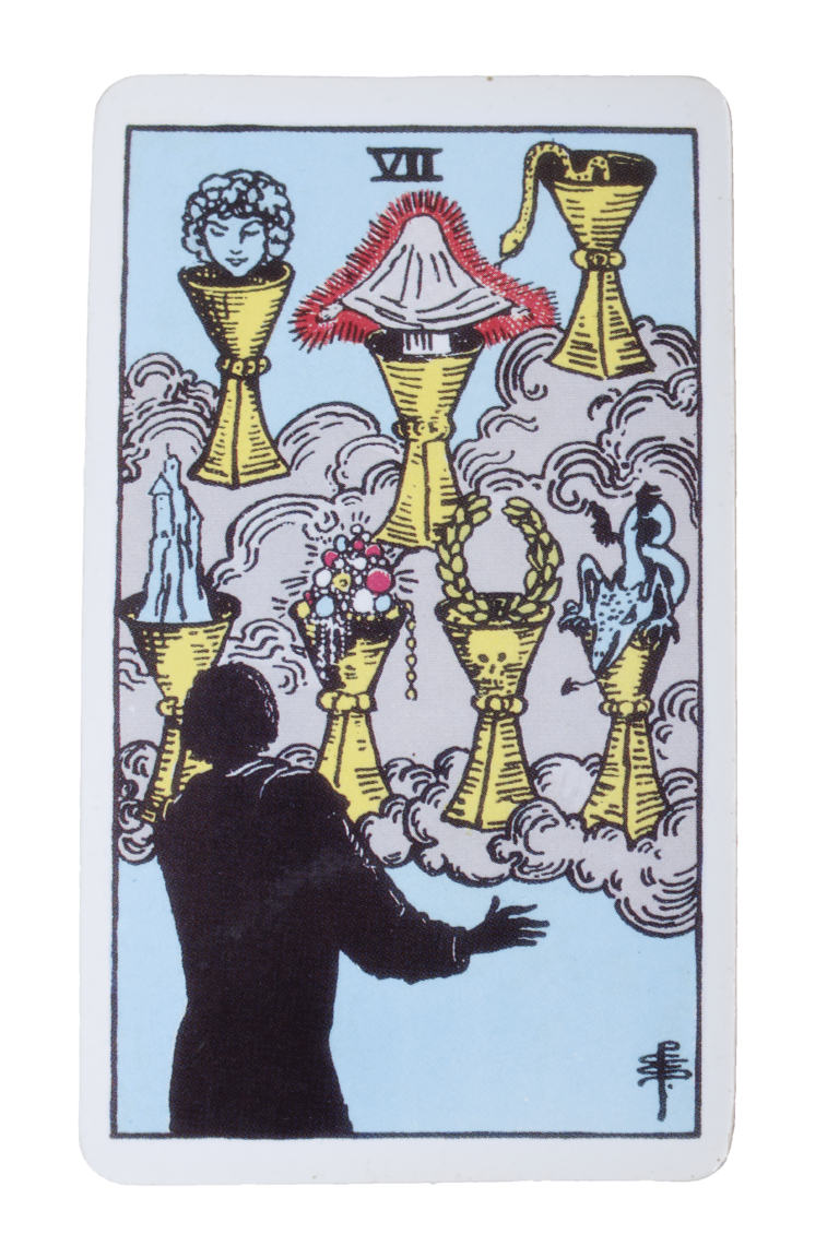 7. Siete de Copas - Tarot de Liz