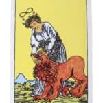 8. La Fuerza - Tarot de Liz