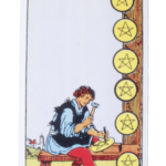 8. Ocho de Oros - Tarot de Liz