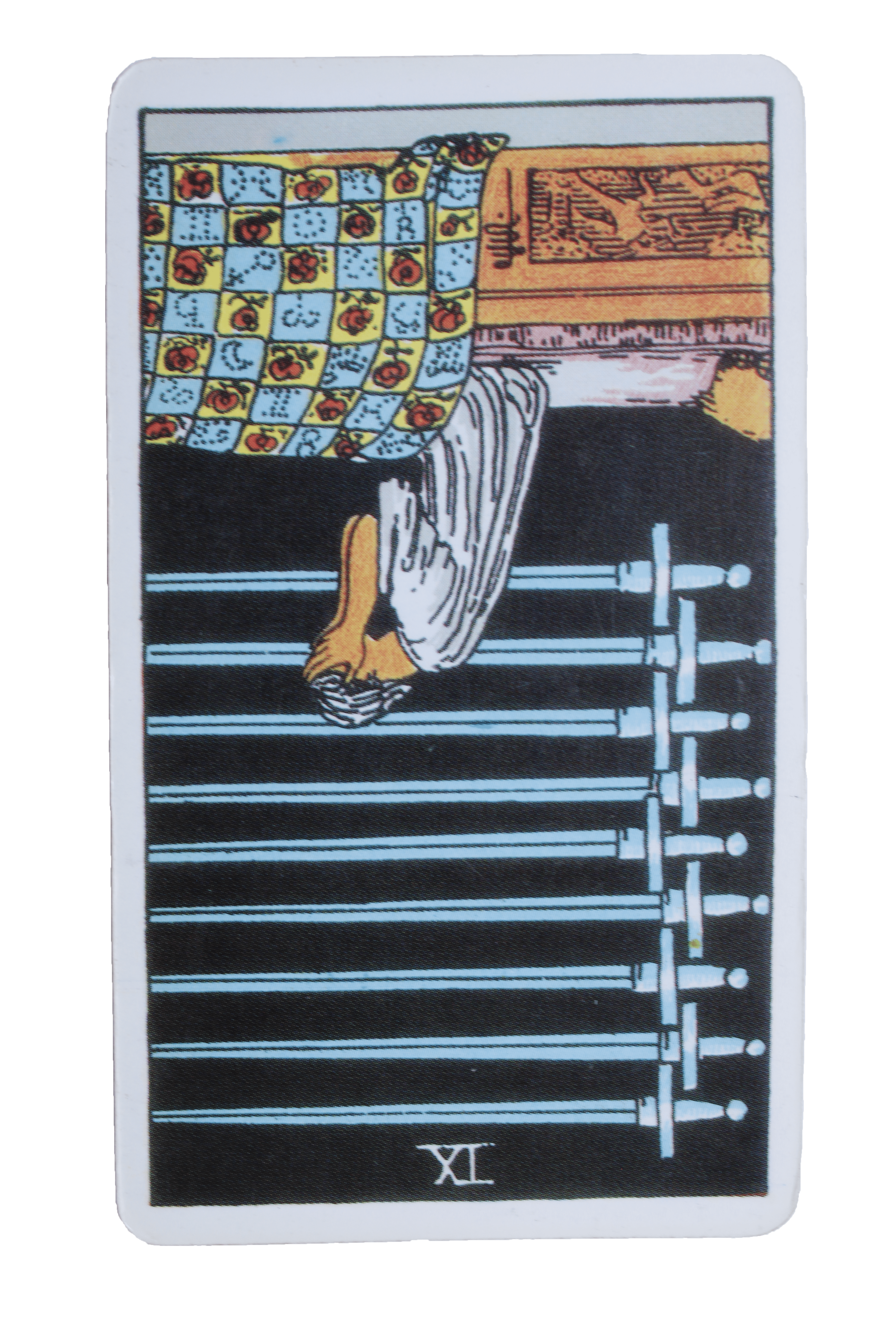 El Loco invetido - Tarot de Liz