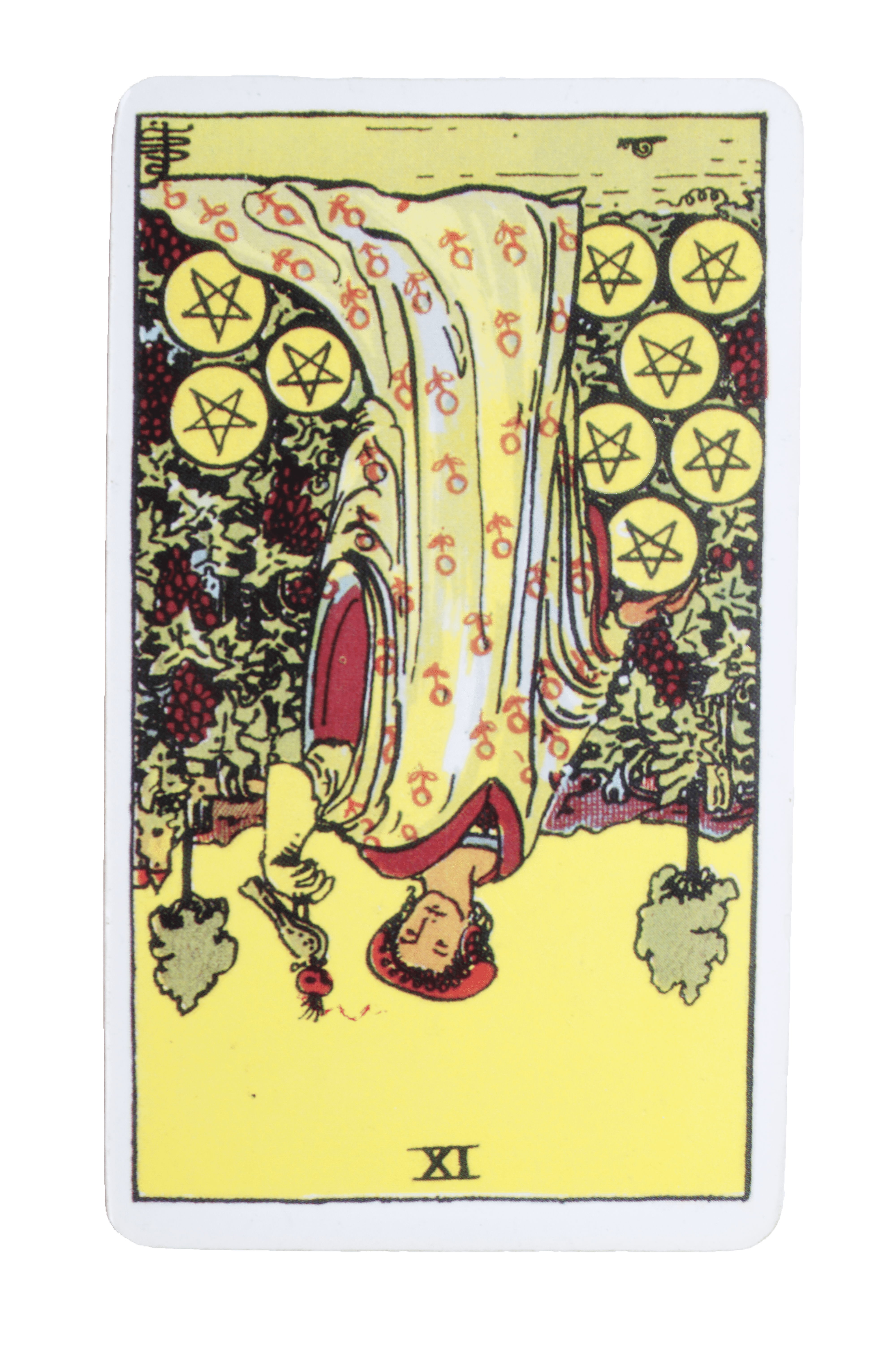 El Loco invetido - Tarot de Liz